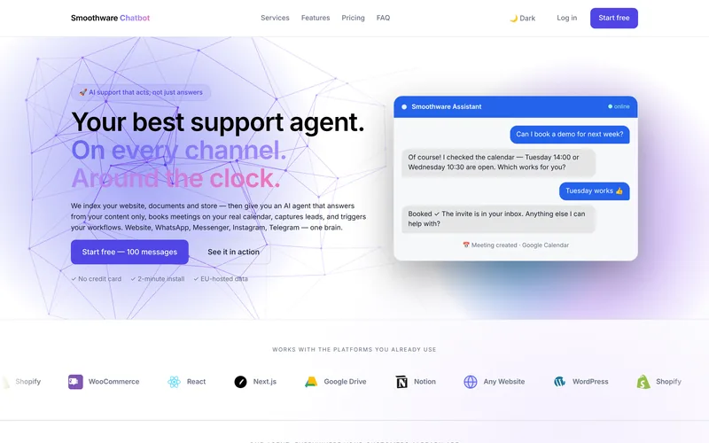 Smoothbot — website